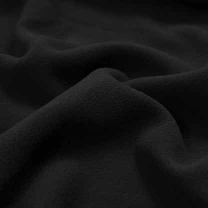 Black No Pill Polyester Fleece - Full