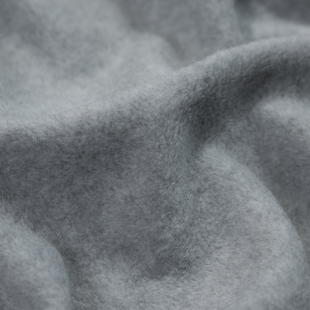 No-Pill Polyester Fleece - Heather Gray - Shropshire Collection Full