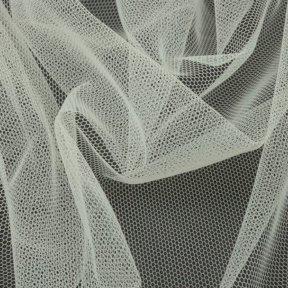 Off White Leonardo Soft Nylon Tulle - Folded