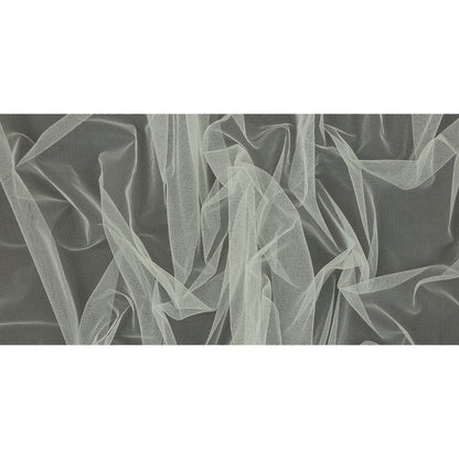 Off White Leonardo Soft Nylon Tulle - Drape