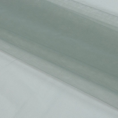 Leonardo Gray Blue Soft Nylon Tulle - Full