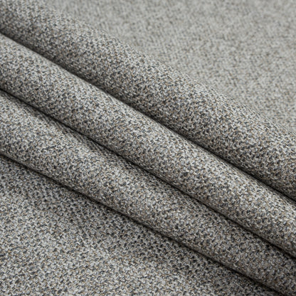 Beige and Gray Upholstery Tweed - Folded