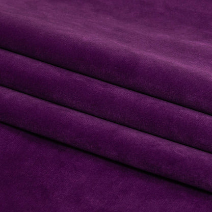 Amethyst Creamy Polyester Velvet Folded