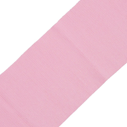Baby Pink Sparkle Rib Knit Trim - 7" x 29" Detail