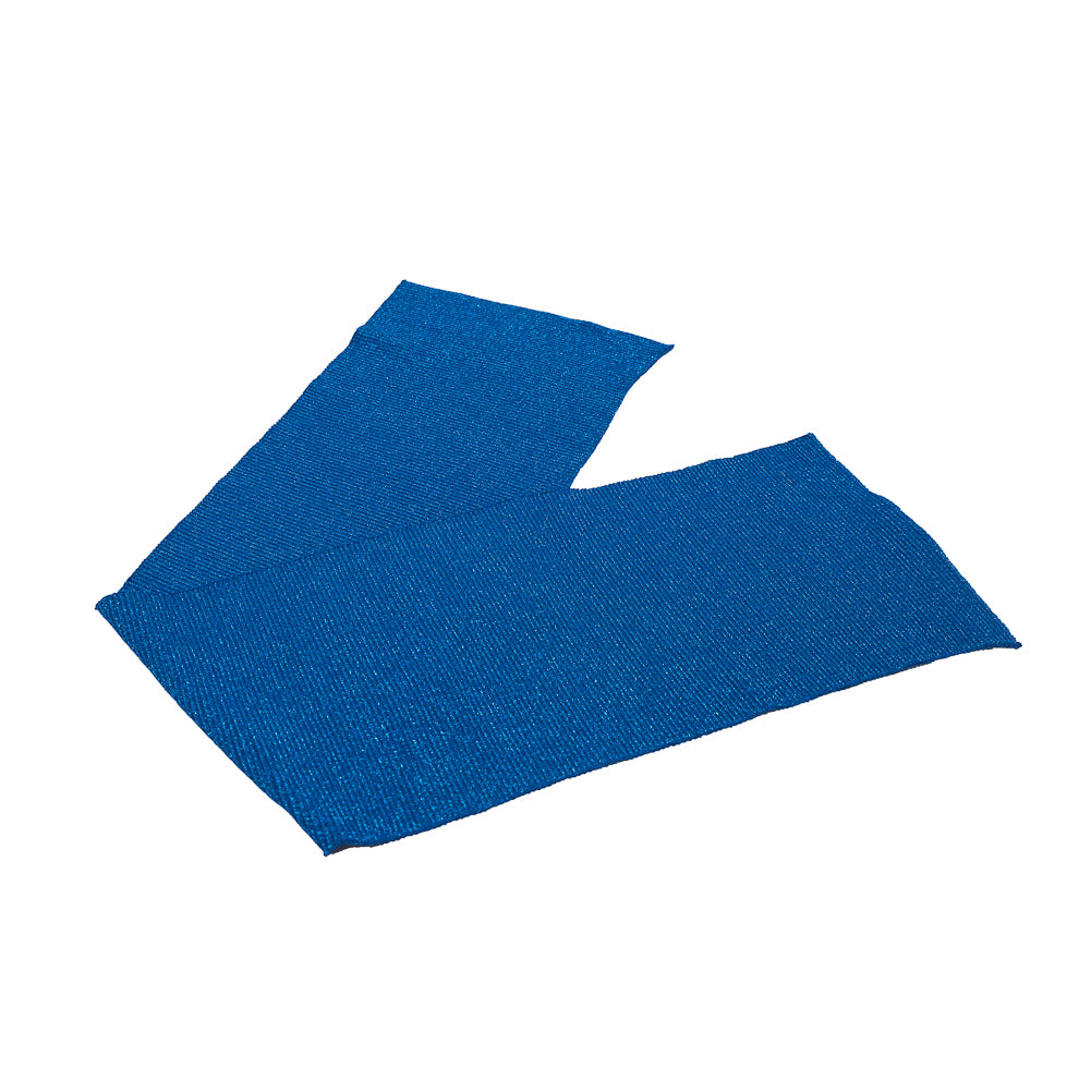 Royal Blue Sparkle Rib Knit Trim - 7 x 29
