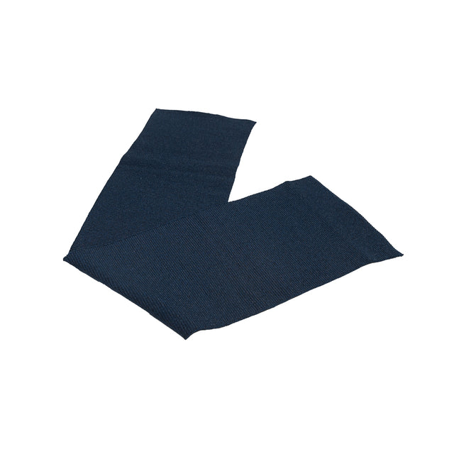 Navy Sparkle Rib Knit Trim - 7 x 29