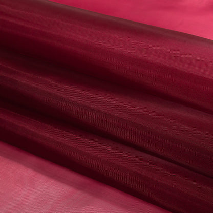 Stiff Polyester Organdy - Wine - Rhiannon Collection Full