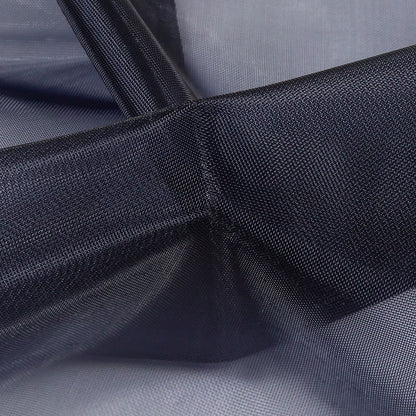 Stiff Polyester Organdy - Night Sky - Rhiannon Collection Folded