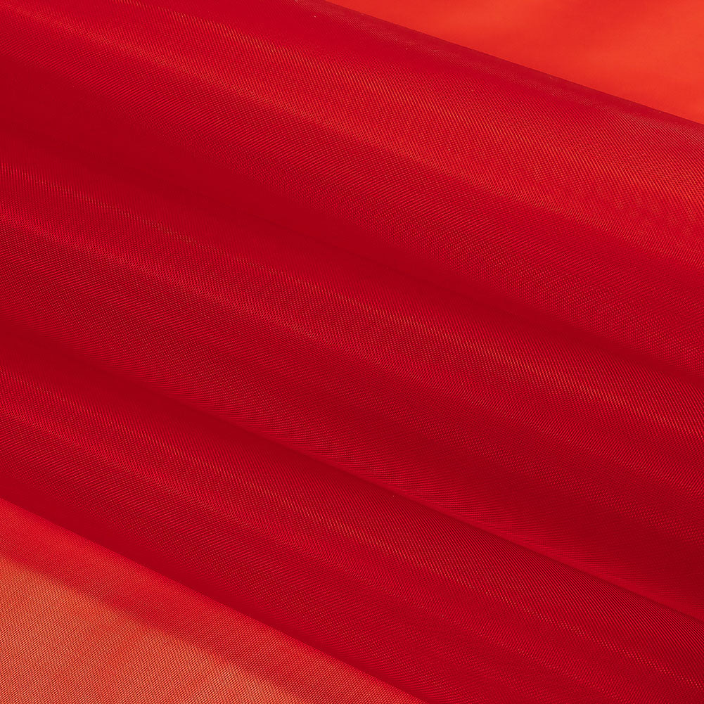 Stiff Polyester Organdy - Red - Rhiannon Collection Full