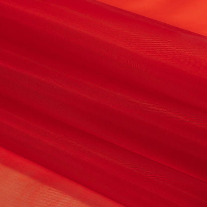 Stiff Polyester Organdy - Red - Rhiannon Collection Full