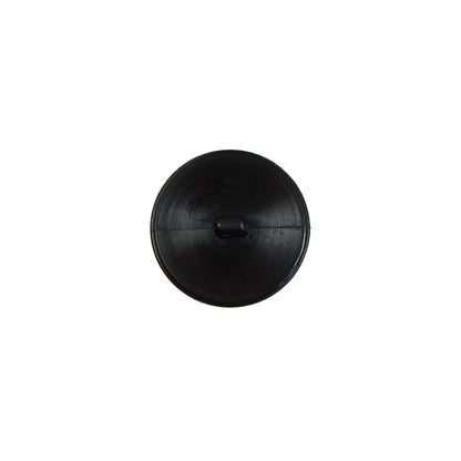 Italian Black Plated Bevel-Cut Button - 20L/12.5mm - Detail