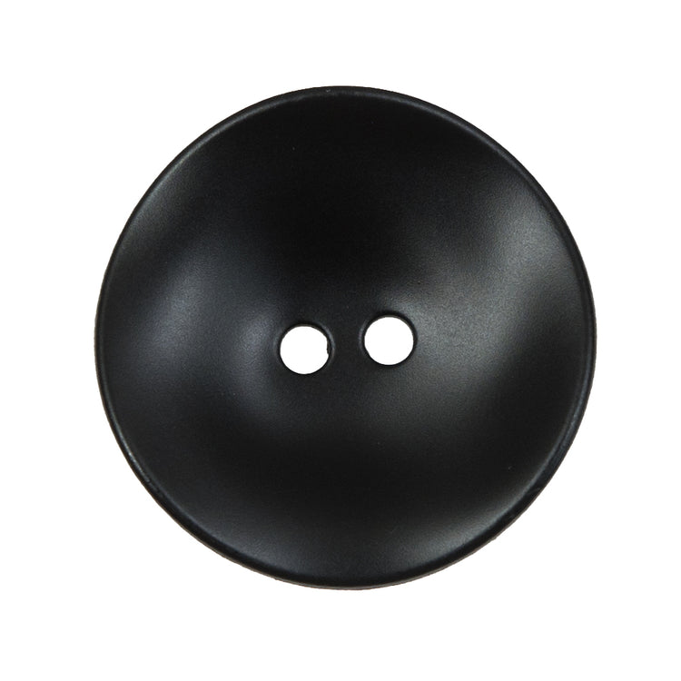 template--25130090922057__main-Matte Black Square Concaving 2-Hole Button - 44L/28mm