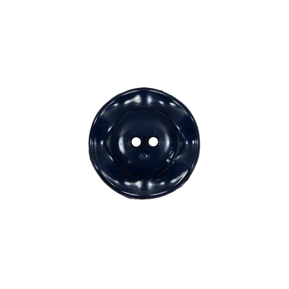 Italian Navy Wavy Plastic 2-Hole - 24L/15mm - Detail