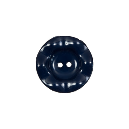Italian Navy Wavy Plastic 2-Hole - 30L/19mm