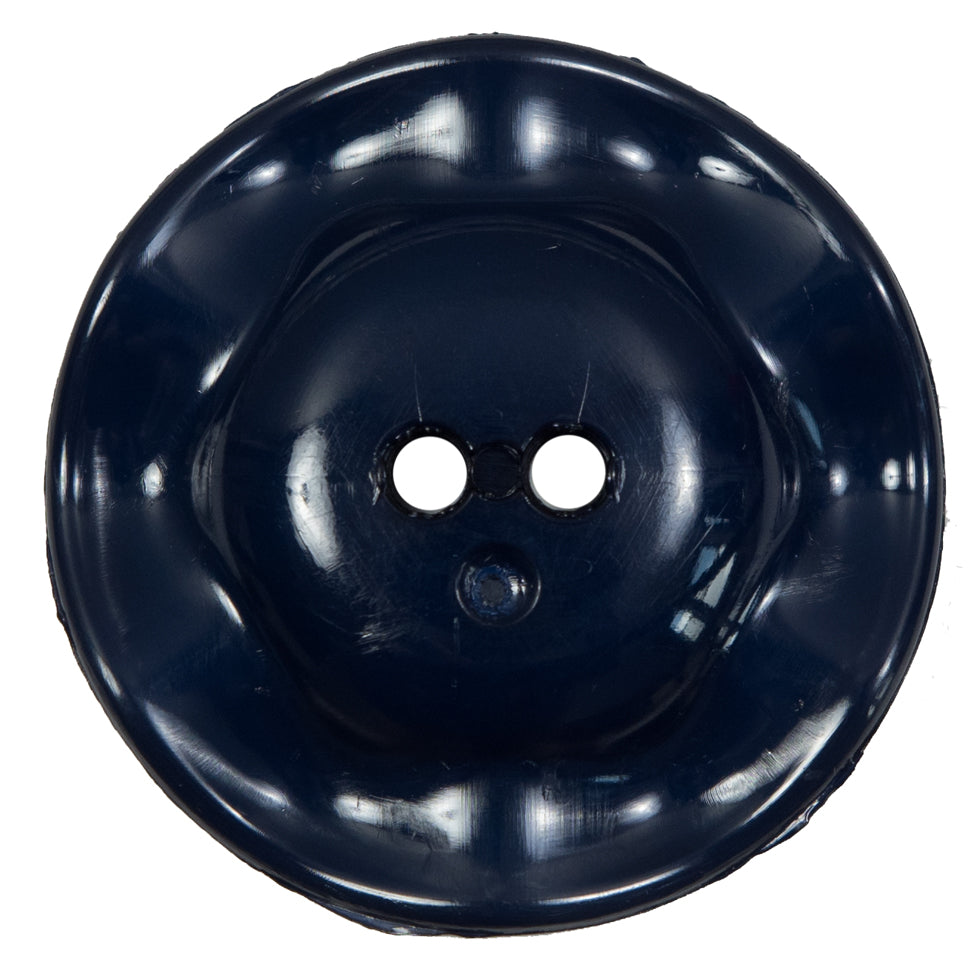 Italian Navy Wavy Plastic 2-Hole - 60L/38mm - Detail