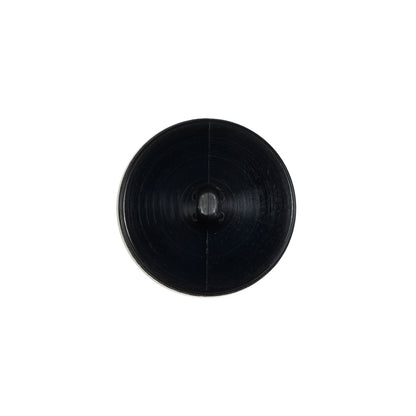 Italian Red and Navy Anchor Shank Back Button - 28L/18mm - Detail