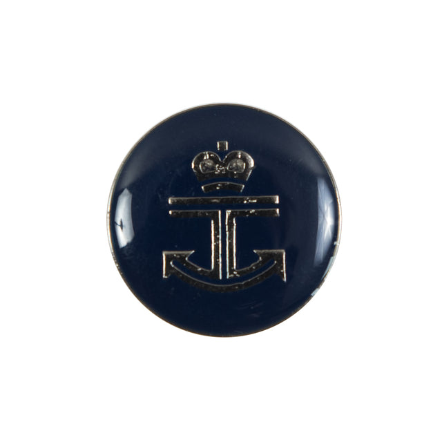 Italian Navy Anchor Shank Back Button - 36L/23mm