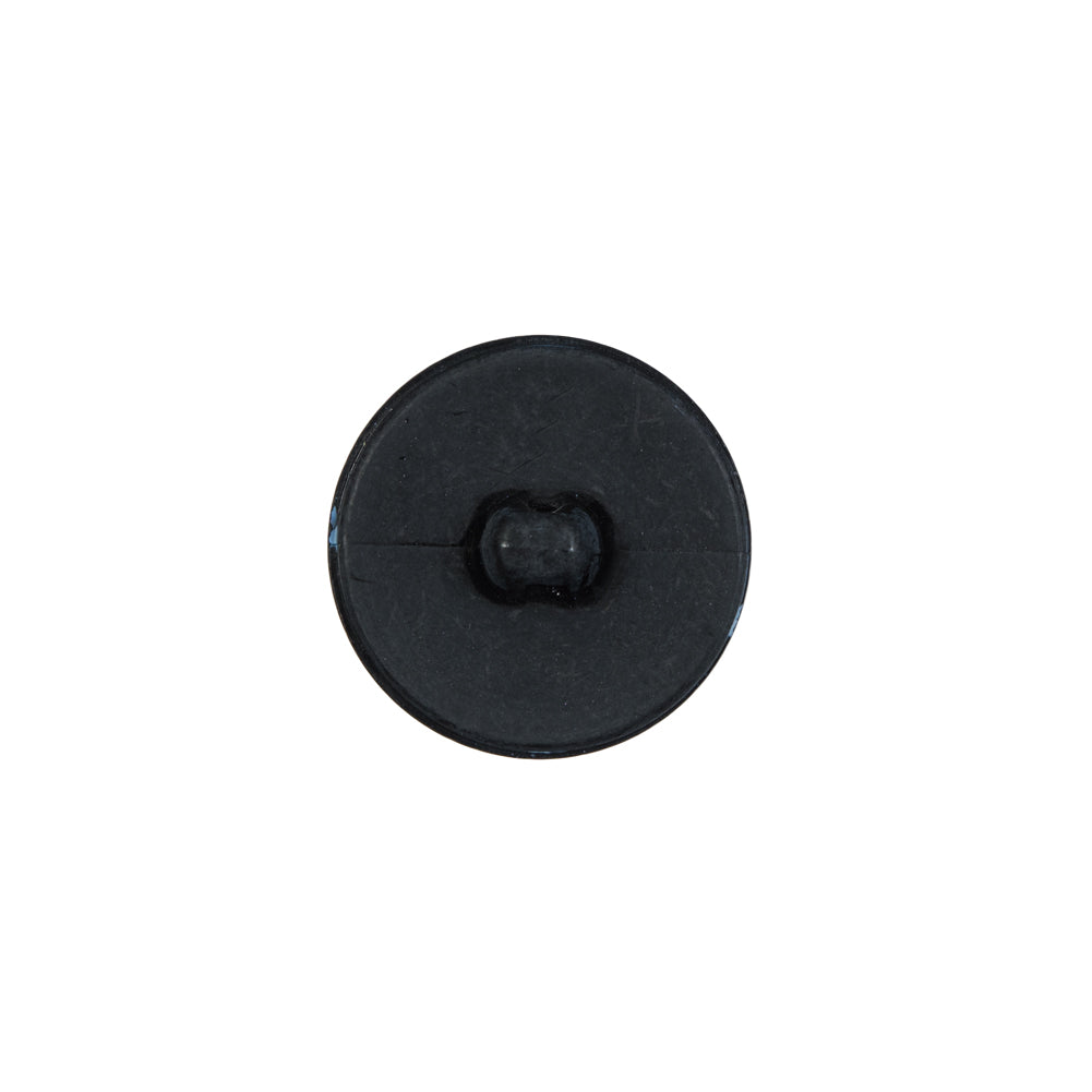 Italian Blue and Navy Anchor Shank Back Button - 24L/15mm - Detail