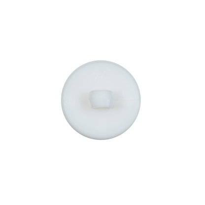 Italian White Plated Bevel-Cut Button - 24L/15mm Detail
