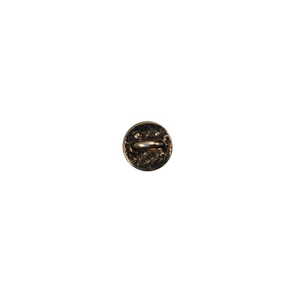 Italian Gold Metal Shank Back Button - 12L/7.5mm Detail