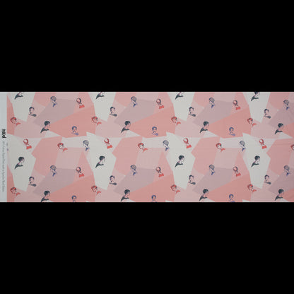 Mood Exclusive Les Femmes en PoisPink Cotton Poplin - Folded