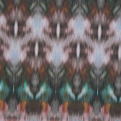 Mood Exclusive Rorschach Rainbow Rust Cotton Poplin - Detail