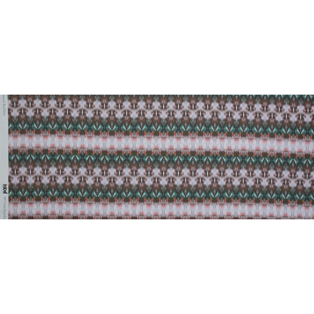 Mood Exclusive Rorschach Rainbow Rust Cotton Poplin - Full