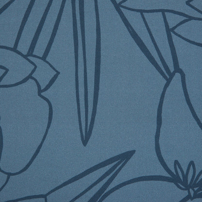 Mood Exclusive Night in Tunisia Blue Cotton Poplin - Full