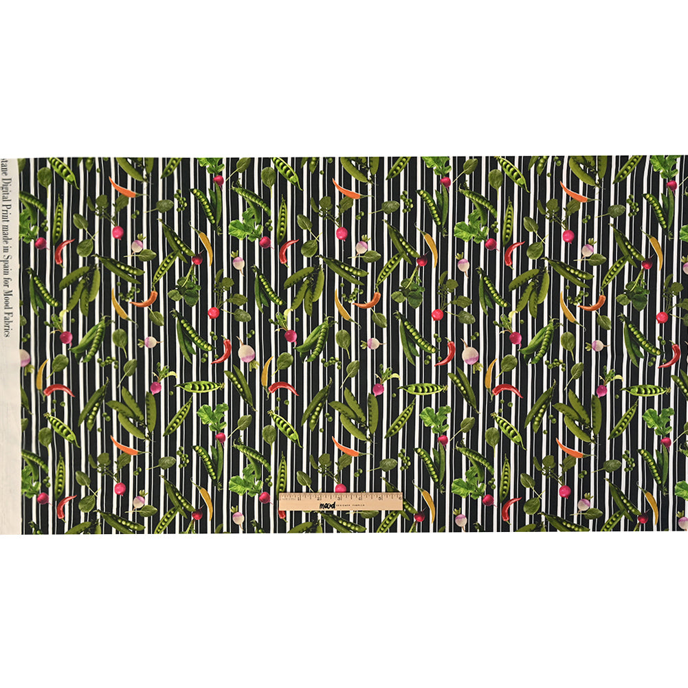 Mood Exclusive Joy of Friendship Black Stretch Cotton Sateen Full