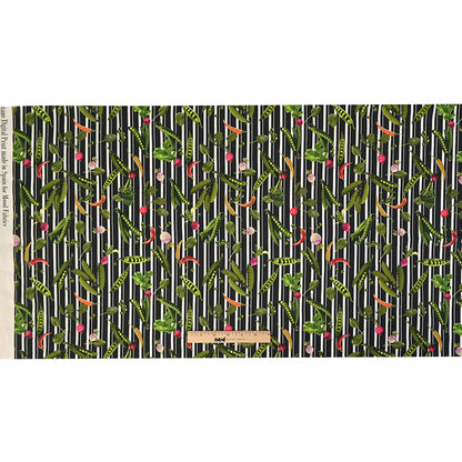 Mood Exclusive Joy of Friendship Black Stretch Cotton Sateen Full