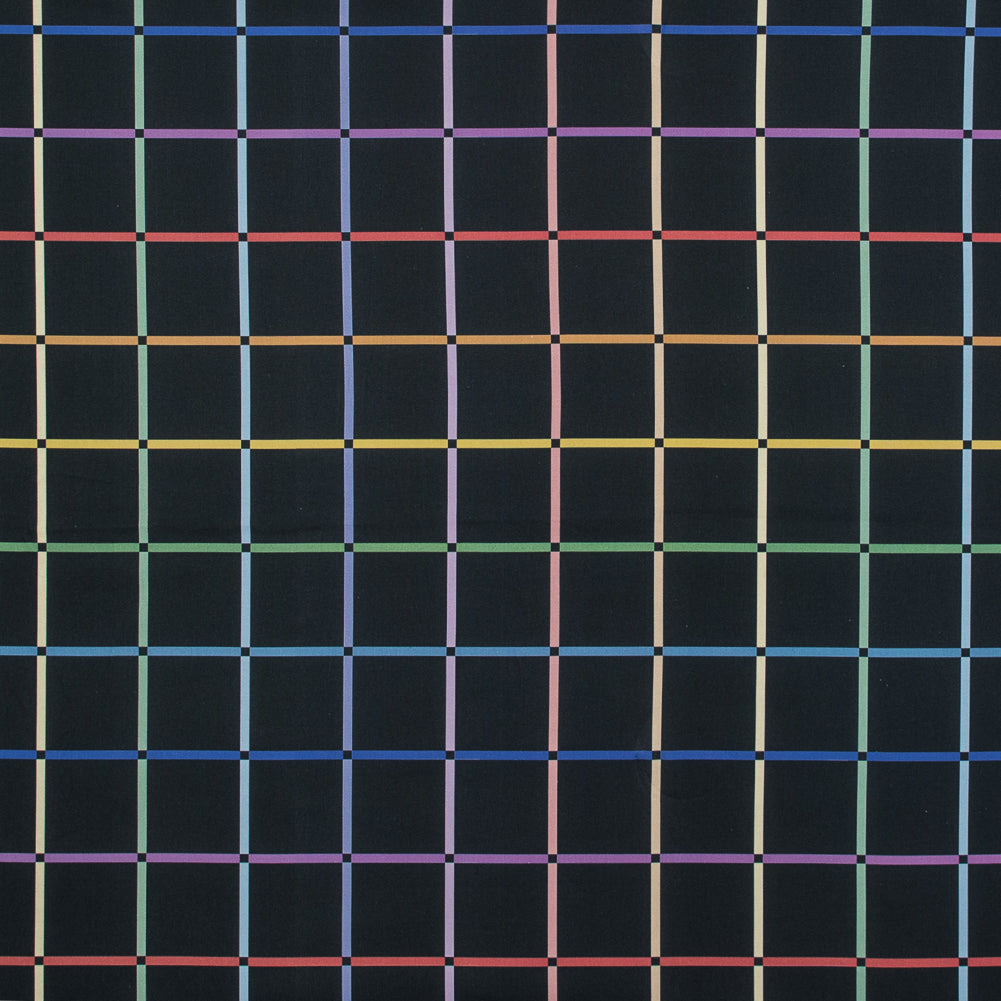 Mood Exclusive Rainbow Windows Stretch Cotton Sateen