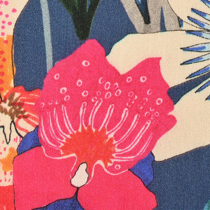 Mood Exclusive Enigmatic Flora Antiqued Navy Cotton Lawn - Detail