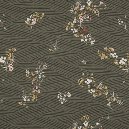 Mood Exclusive Cultivation of Gratification Olive Stretch Cotton Sateen