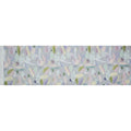 Stretch Cotton Sateen - Silver and Multicolor Abstract Spots - Dappled Duende Print - Mood Exclusive Avenable Collection Folded