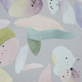 Stretch Cotton Sateen - Silver and Multicolor Abstract Spots - Dappled Duende Print - Mood Exclusive Avenable Collection Full