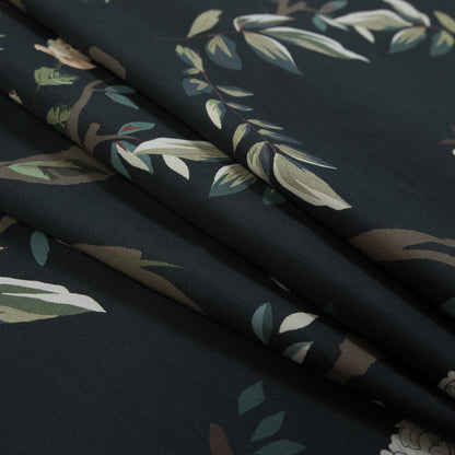 Mood Exclusive Suono di Primavera Pale Black Cotton Poplin Folded