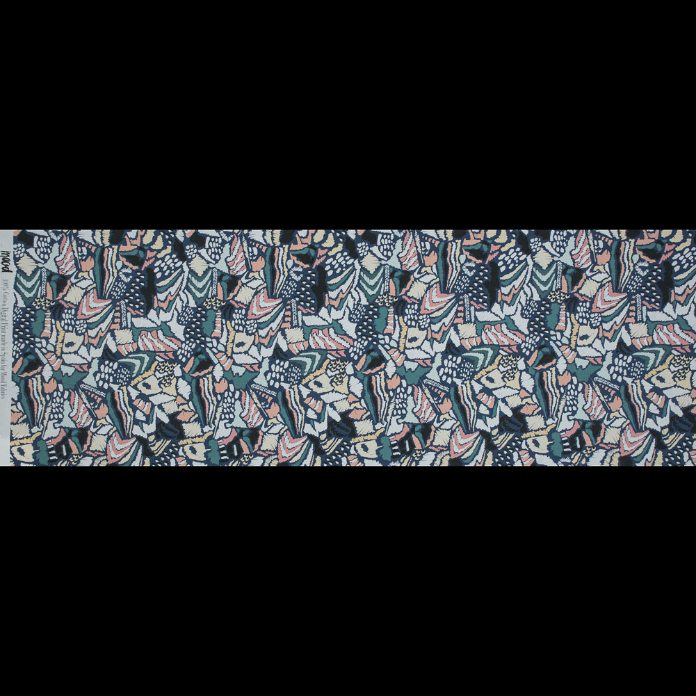 Mood Exclusive Discovering Nemo Navy Cotton Poplin - Folded