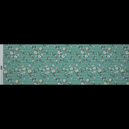 Mood Exclusive La Fortuna de lo Memorable Green Cotton Poplin - Folded