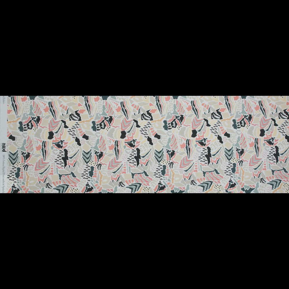 Mood Exclusive Discovering Nemo Beige Cotton Poplin - Folded