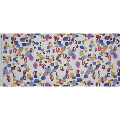 Mood Exclusive Sunday Funday White Cotton Poplin - Folded