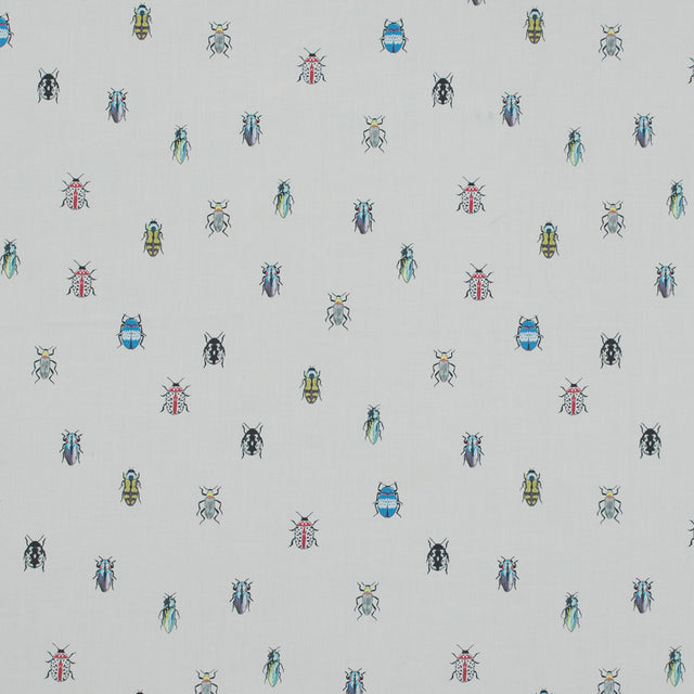 Mood Exclusive The Jitterbugs White Cotton Poplin