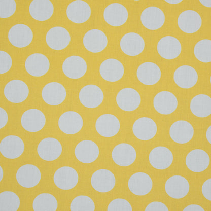 Mood Exclusive Dipping Dots Yellow Cotton Poplin - Full
