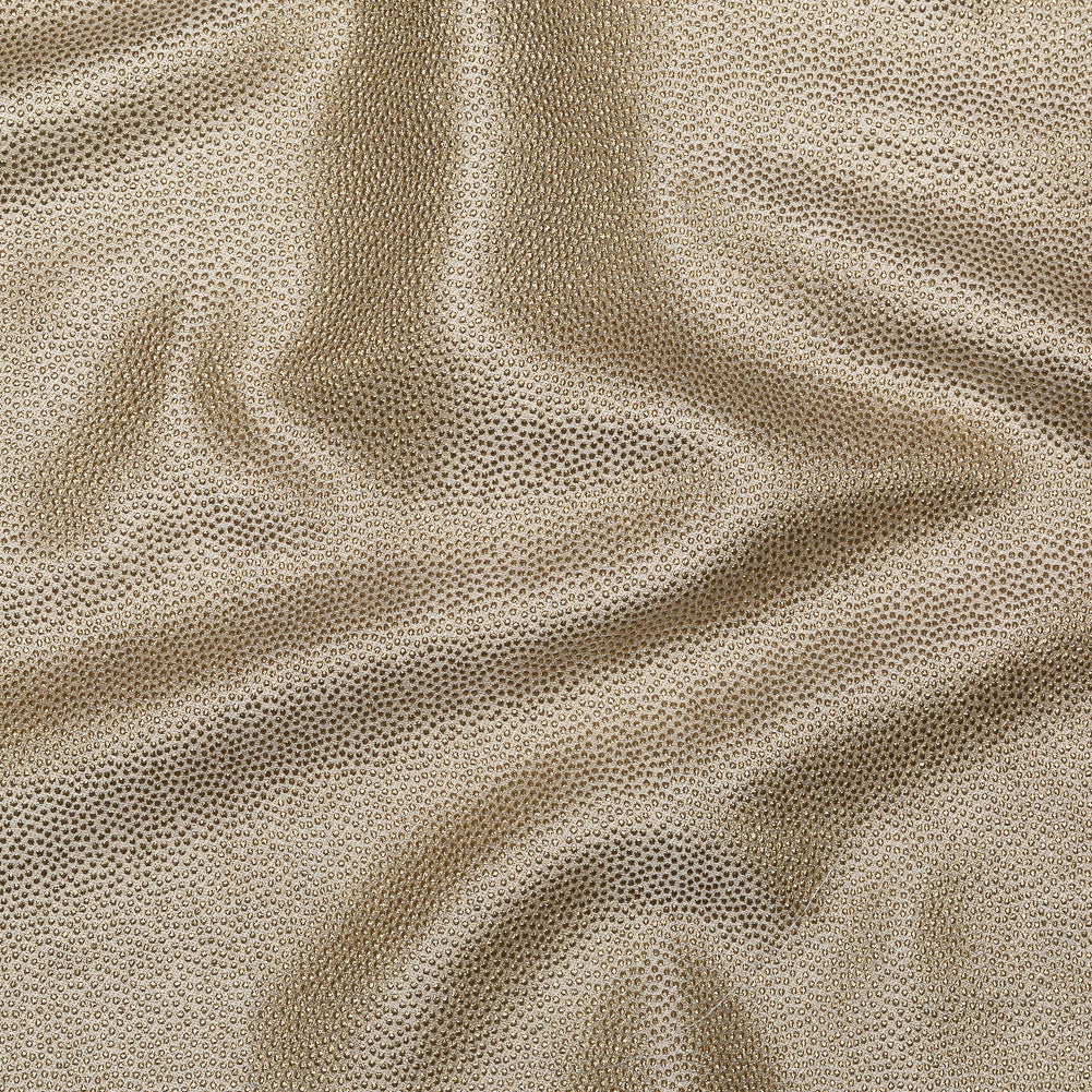 Metallic Gold Cheetah Spotted Luxury Brocade