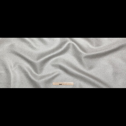 Metallic Silver Cheetah Spotted Luxury Brocade Full