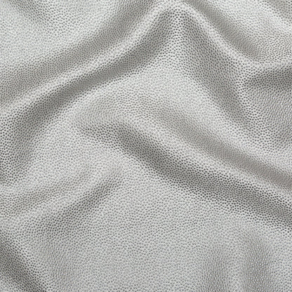 Metallic Silver Cheetah Spotted Luxury Brocade