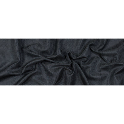 Metallic Navy and Black Cheetah Spotted Luxury Brocade Folded