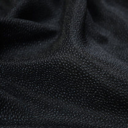 Metallic Navy and Black Cheetah Spotted Luxury Brocade Full