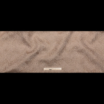 Marylin Metallic Peach Bellini Diamond Quilted Brocade Full