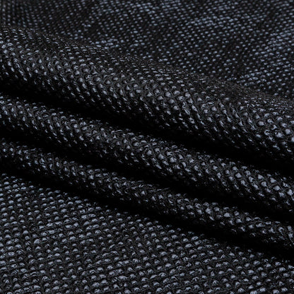 Metallic Navy Diamond Quilted Brocade - Folded