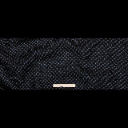 Metallic Navy Diamond Quilted Brocade - Full